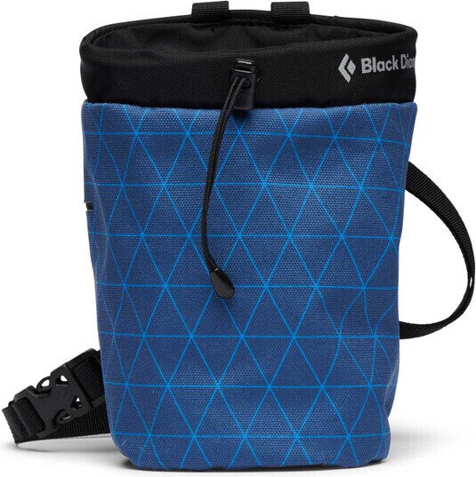 Black Diamond Gym Chalk Bag Medium/Large Ultra Blue Triangle