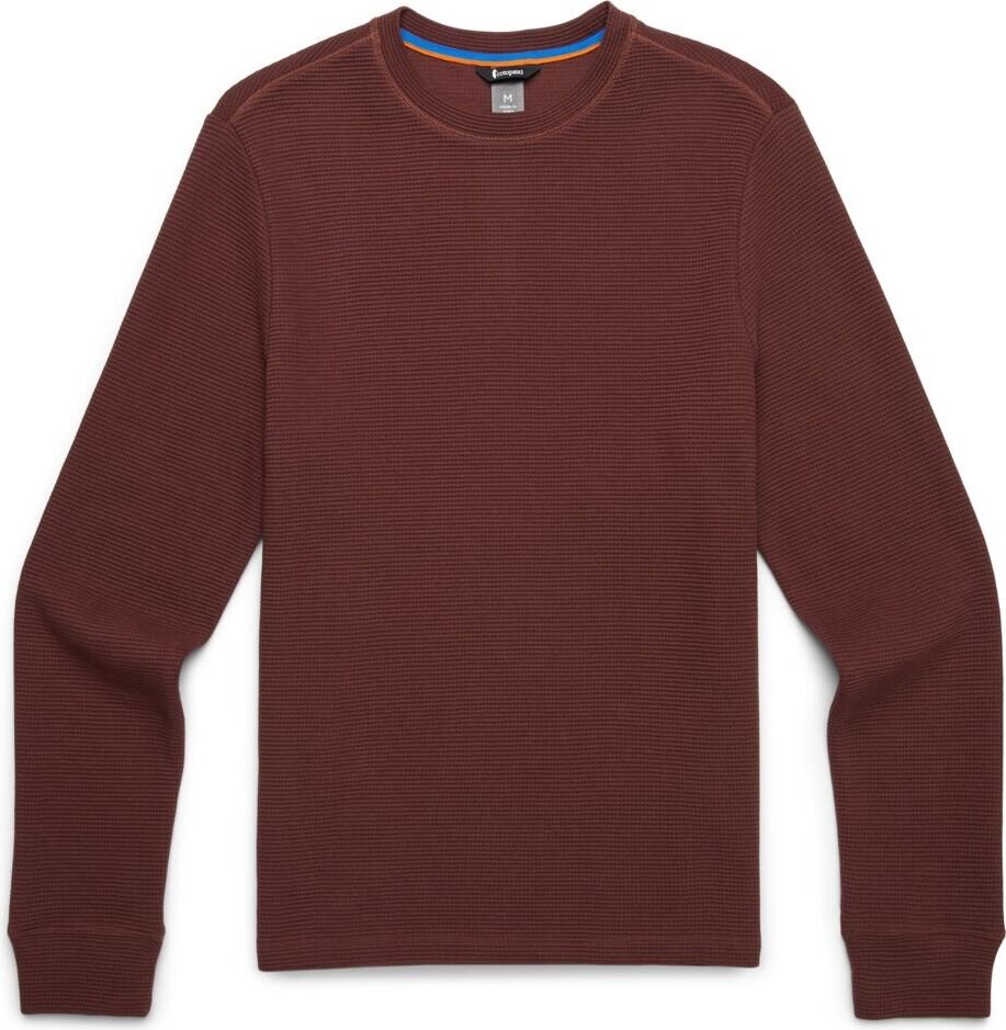 Cotopaxi Atajo Long-Sleeve Waffle Shirt Mens Chestnut