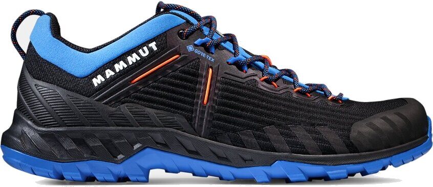 Mammut Alnasca Knit III Low GTX Mens Black / Glacier Blue