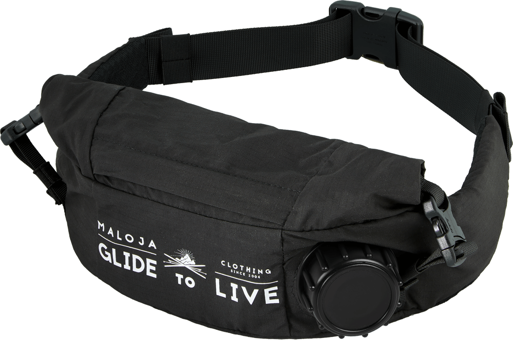 Maloja Glide To Live Drinking Belt Moonless