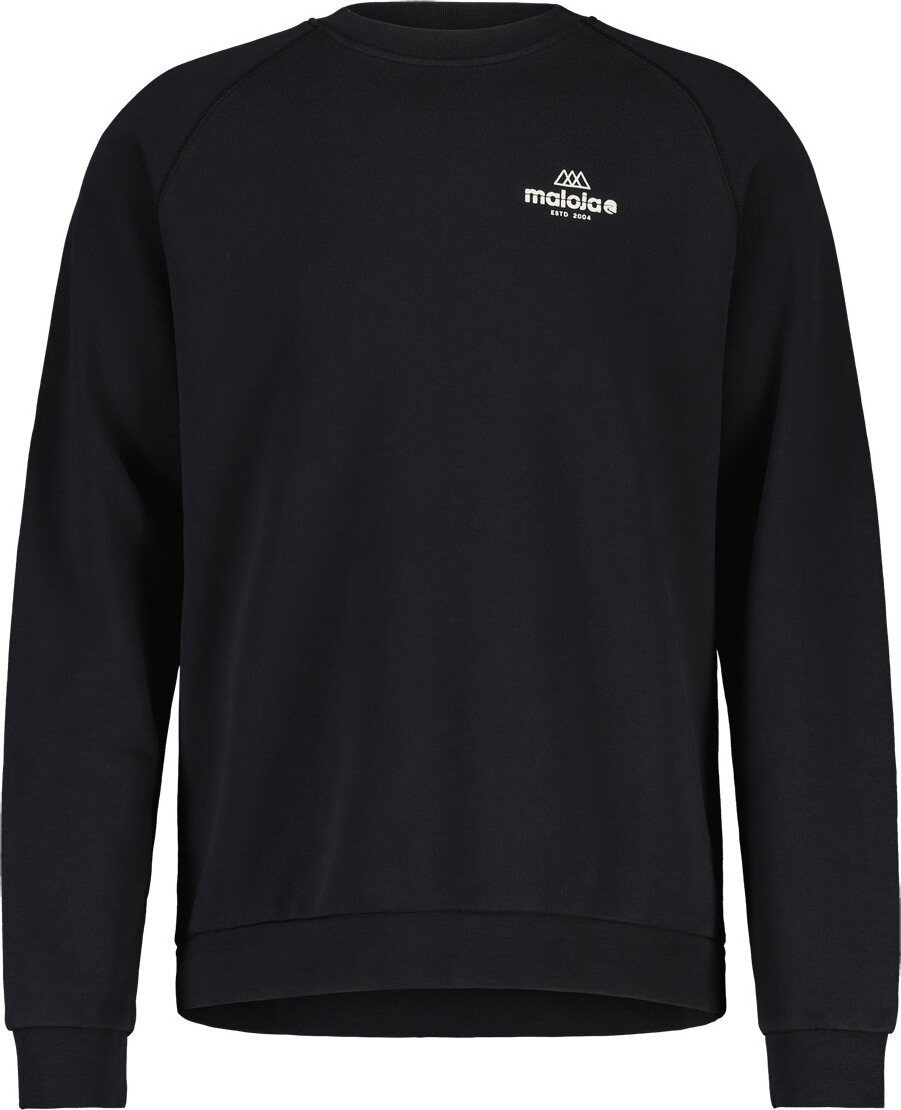 Maloja MastaunM. Sweat Shirt Mens Deep Black