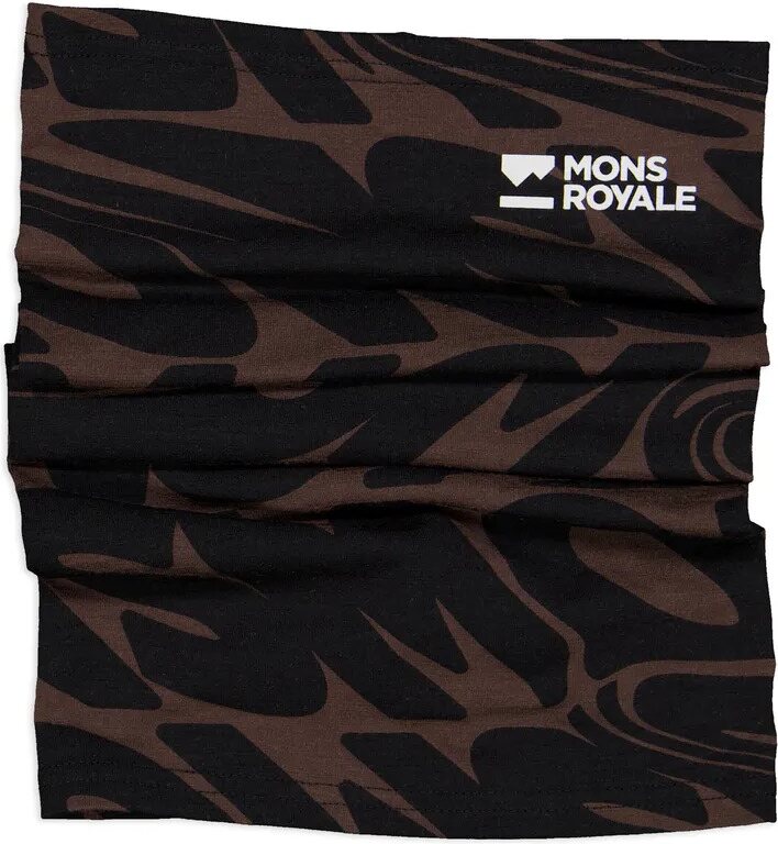 Mons Royale Daily Dose Merino Flex Neckwarmer Signal Lost Cedar