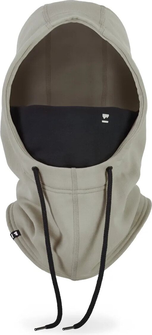 Mons Royale Decade Merino Fleece Hood Dried Sage