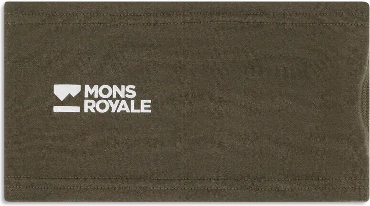 Mons Royale Haines Helmet Liner Dark Olive