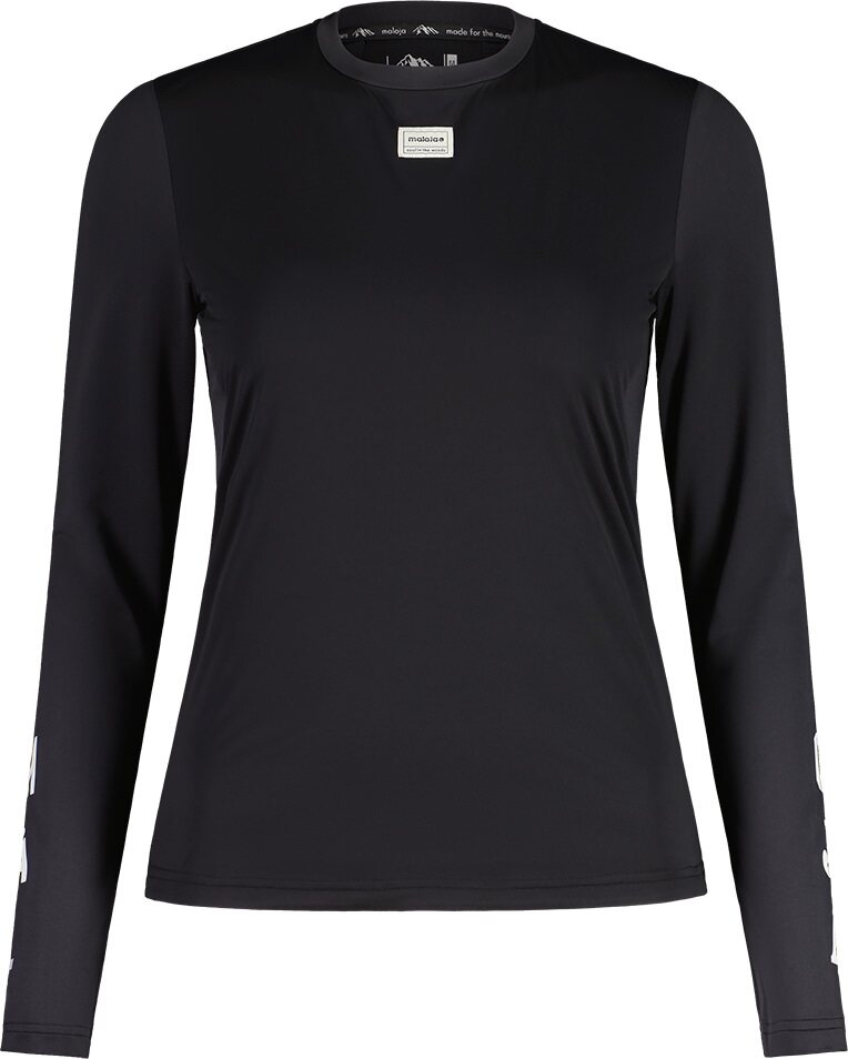 Maloja VallugaM. Base Layer Shirt Womens Deep Black