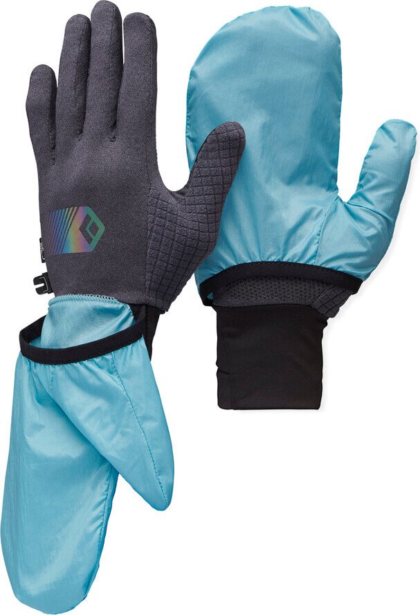 Black Diamond Deploy Wind Hood Gloves Carbon / Clacier