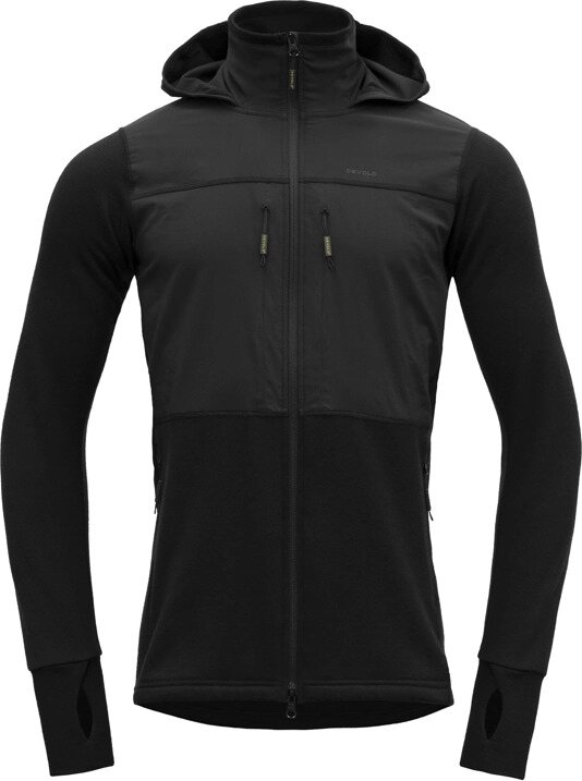 Devold Herøy Hybrid Merino Jacket Mens Caviar
