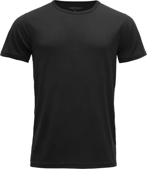 Devold Jakta Merino T-Shirt Mens Black