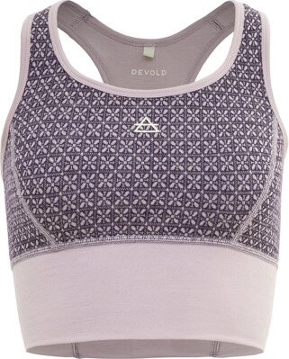 Devold Kvitegga Top Womens Orchid