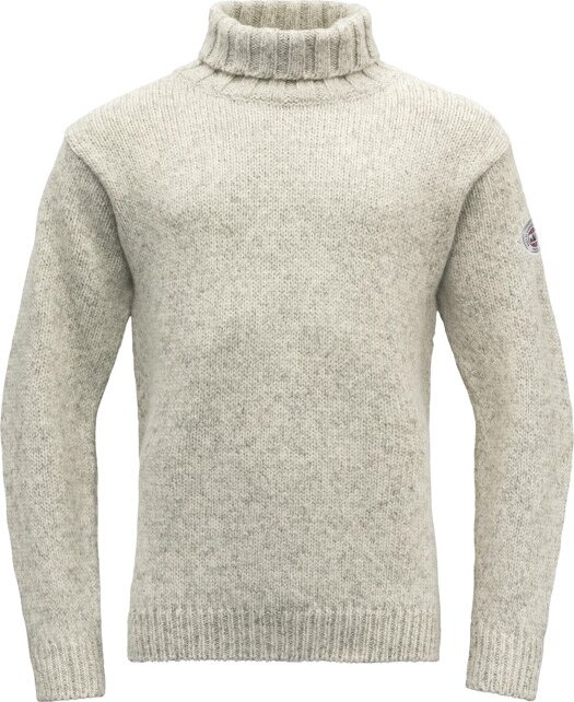 Devold Nansen Sweater High Neck Grey Melange