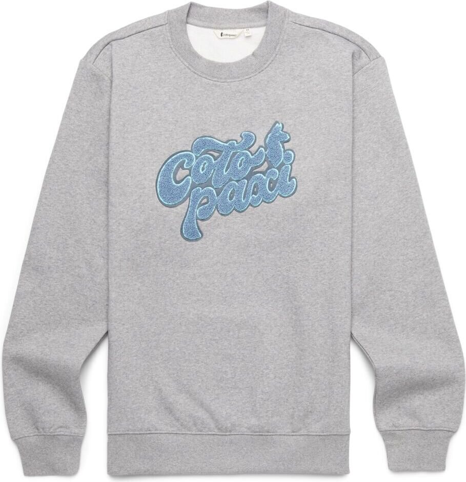 Cotopaxi Coto-Patch Crew Sweatshirt Mens Heather Grey