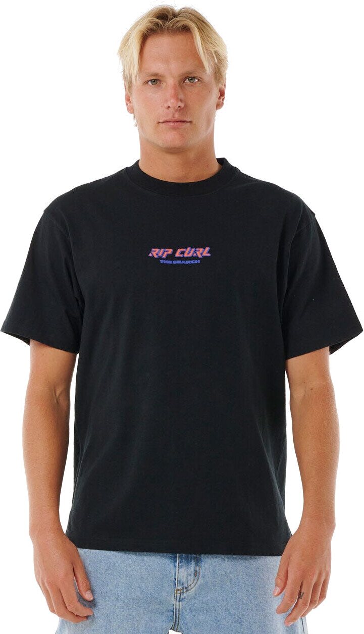 Rip Curl Quest Lockup Tee Mens Black