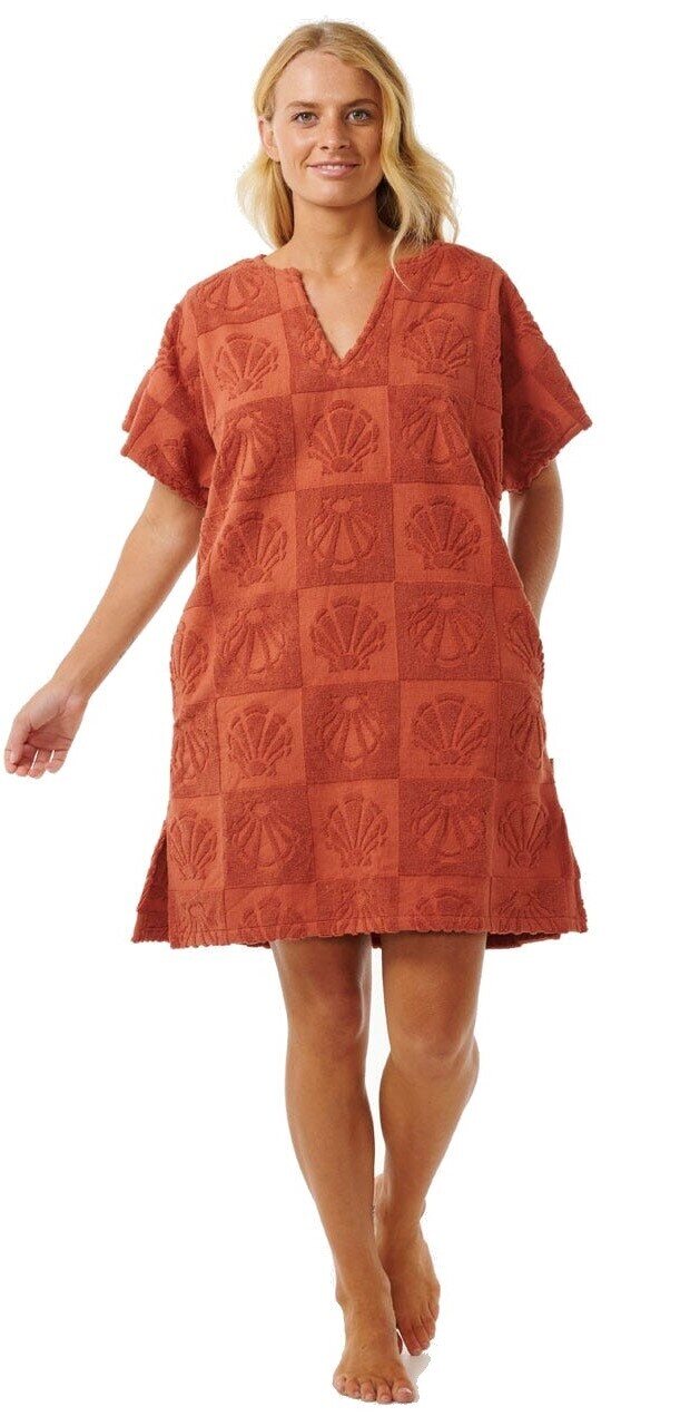 Rip Curl Holiday Poncho Womens Rust