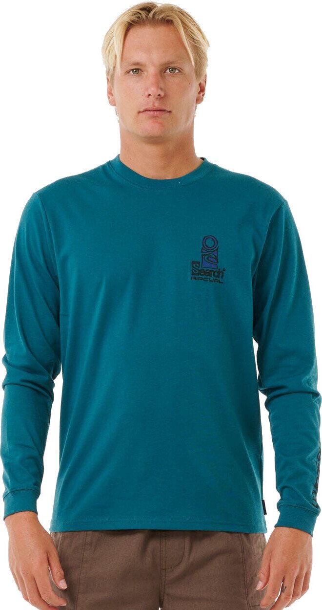 Rip Curl Vaporcool Search Stack L/S Tee Mens Trekking Green