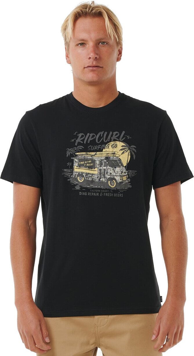 Rip Curl Search Trip Tee Mens Black