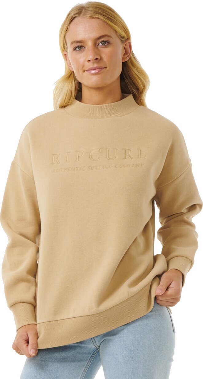 Rip Curl Premium Surf Crew Womens Taupe