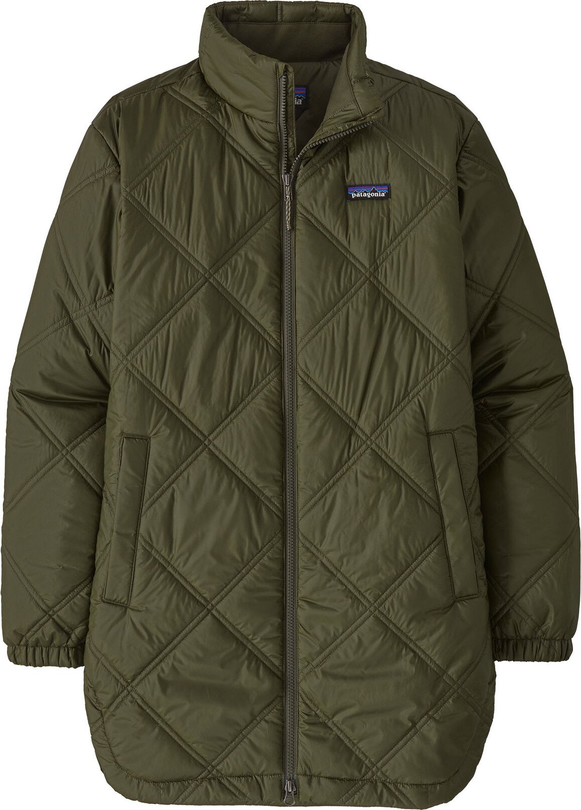 Patagonia Pine Bank Insulated Parka Womens Pine Needle Green