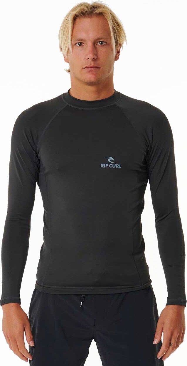 Rip Curl Stack UPF Perf L/S Washed Black