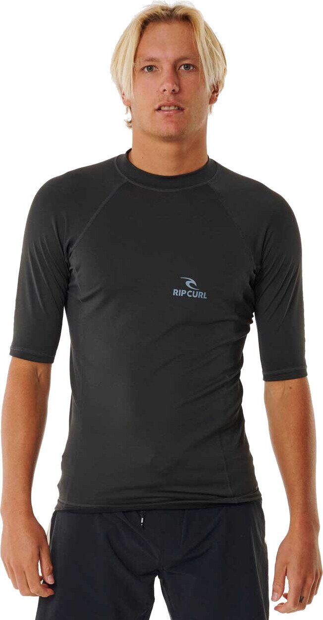 Rip Curl Stack UPF Perf S/S Washed Black