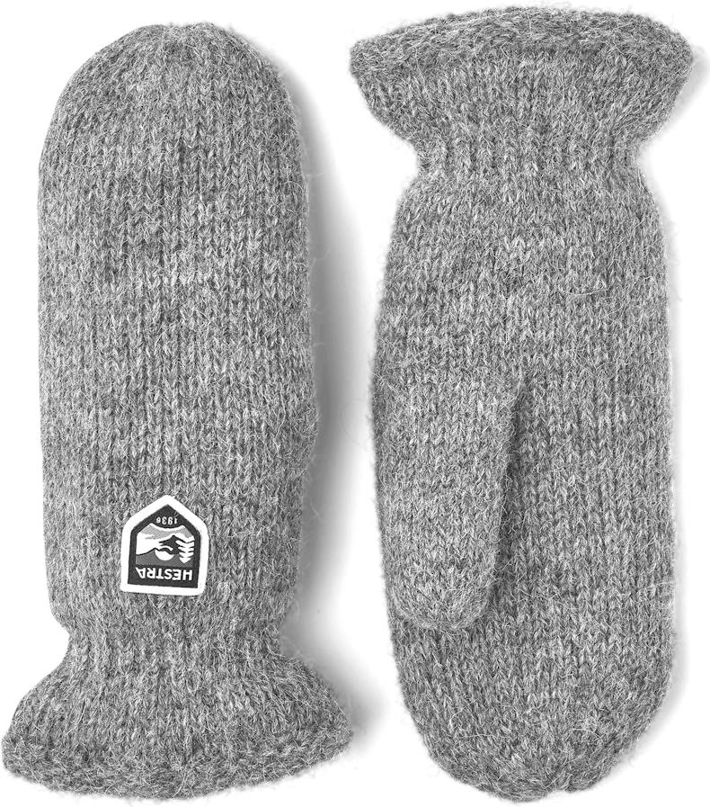 Hestra Basic Wool Mitt Grey