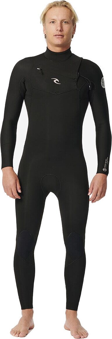 Rip Curl Dawn Patrol Performance 5/3 Chest Zip Mens Black