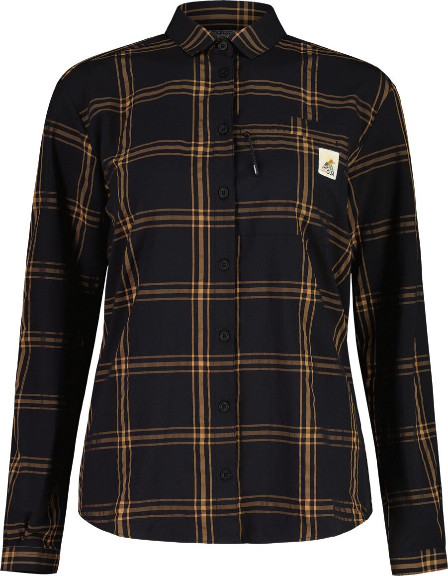 Maloja LiebenerspitzeM. Shirt Womens Deep Black
