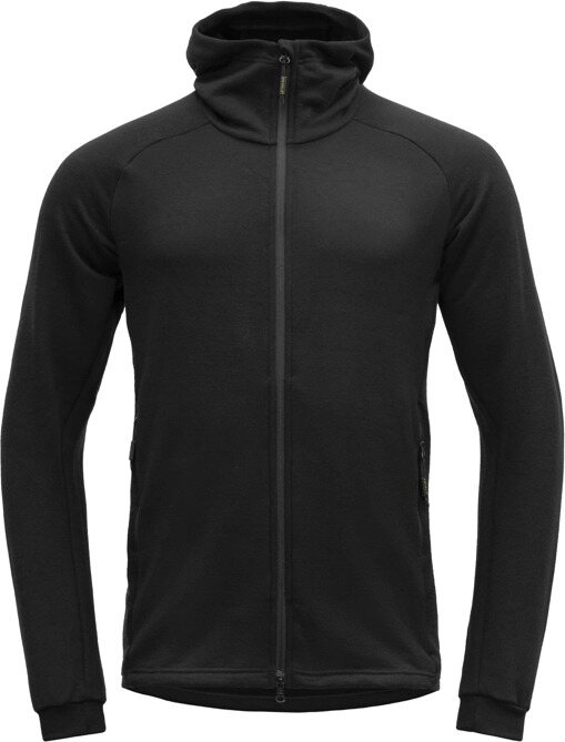 Devold Nibba Jacket w/Hood Mens Caviar