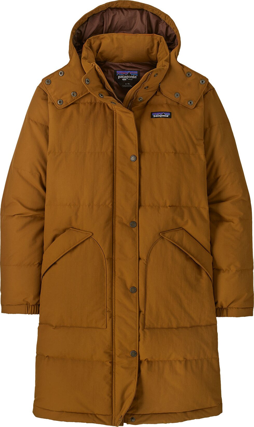 Patagonia Downdrift Parka Womens Shelter Brown