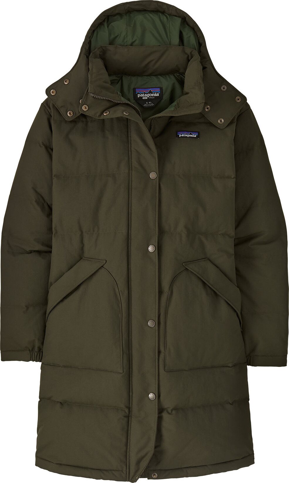 Patagonia Downdrift Parka Womens Pine Needle Green