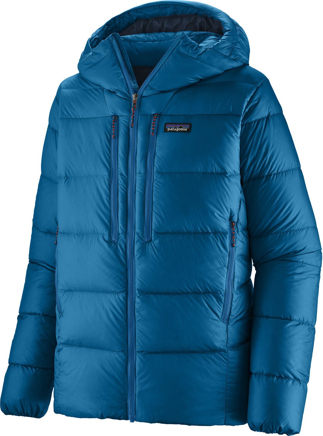 Patagonia Fitz Roy Down Hoody Mens Endless Blue