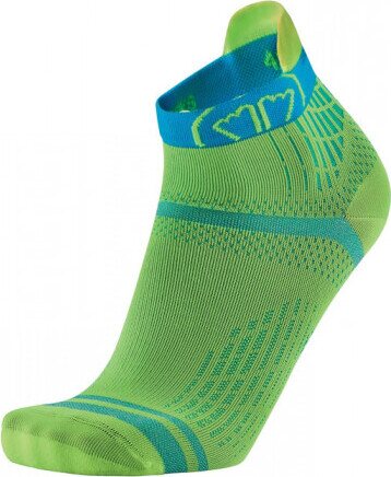 Sidas Run Feel Socks Yellow/Turquoise