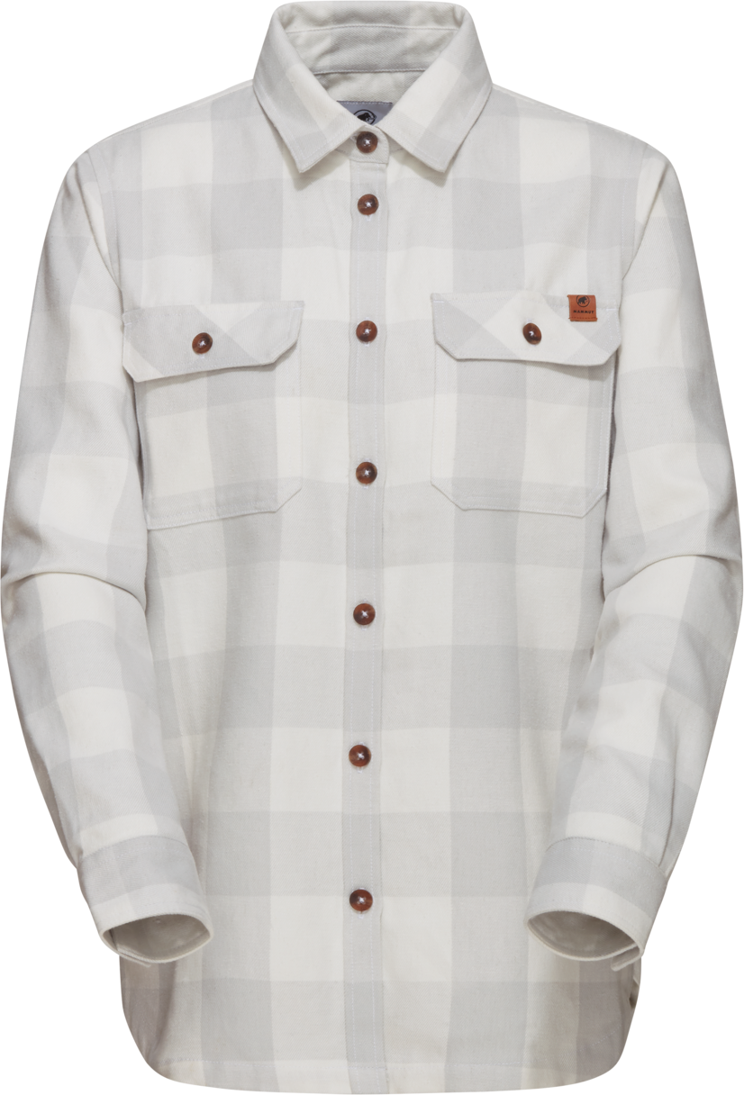 Mammut Tamaro Longsleeve Shirt Womens White - Platinum