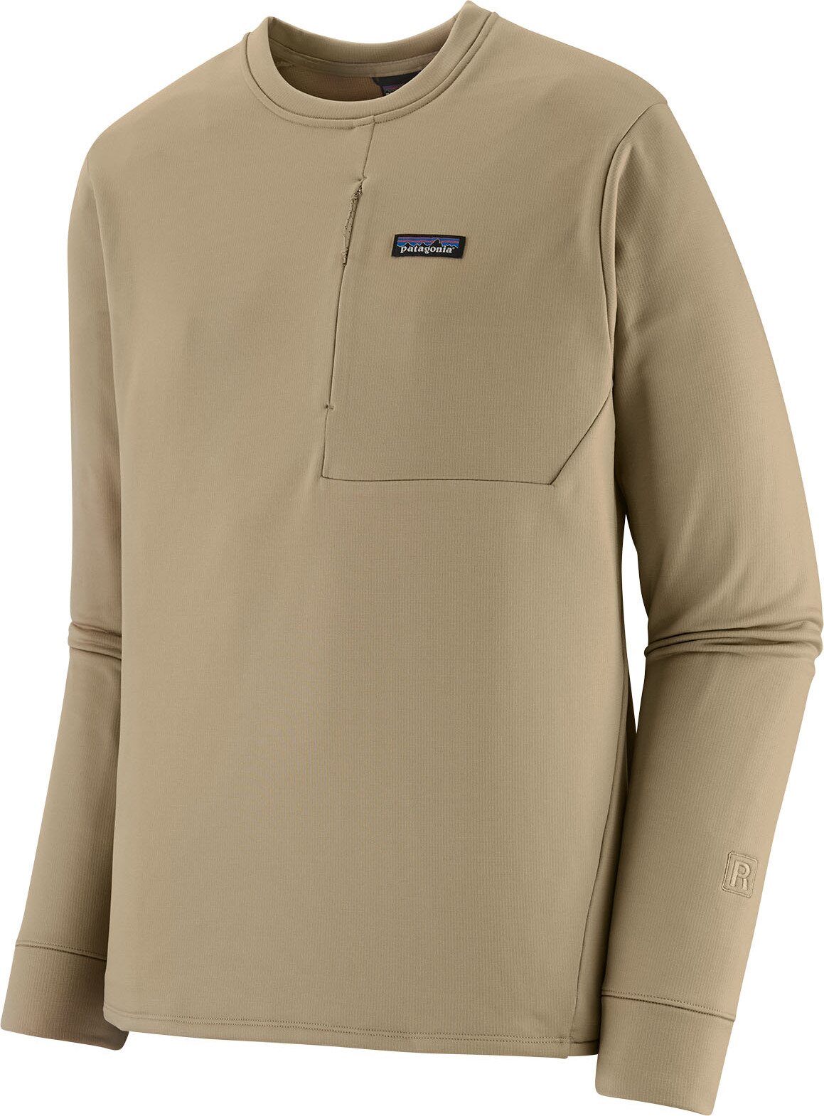 Patagonia R1 Thermal Crew Mens Seabird Grey