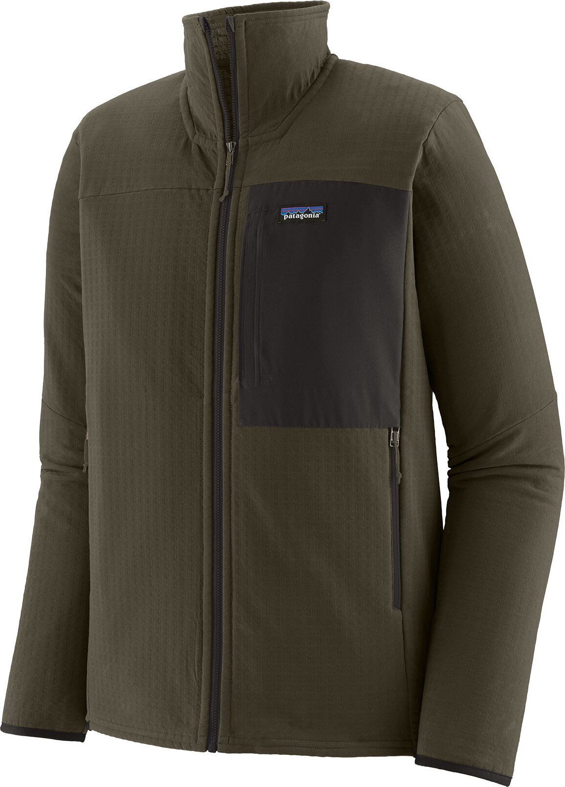 Patagonia R2 TechFace Jacket Mens Pine Needle Green
