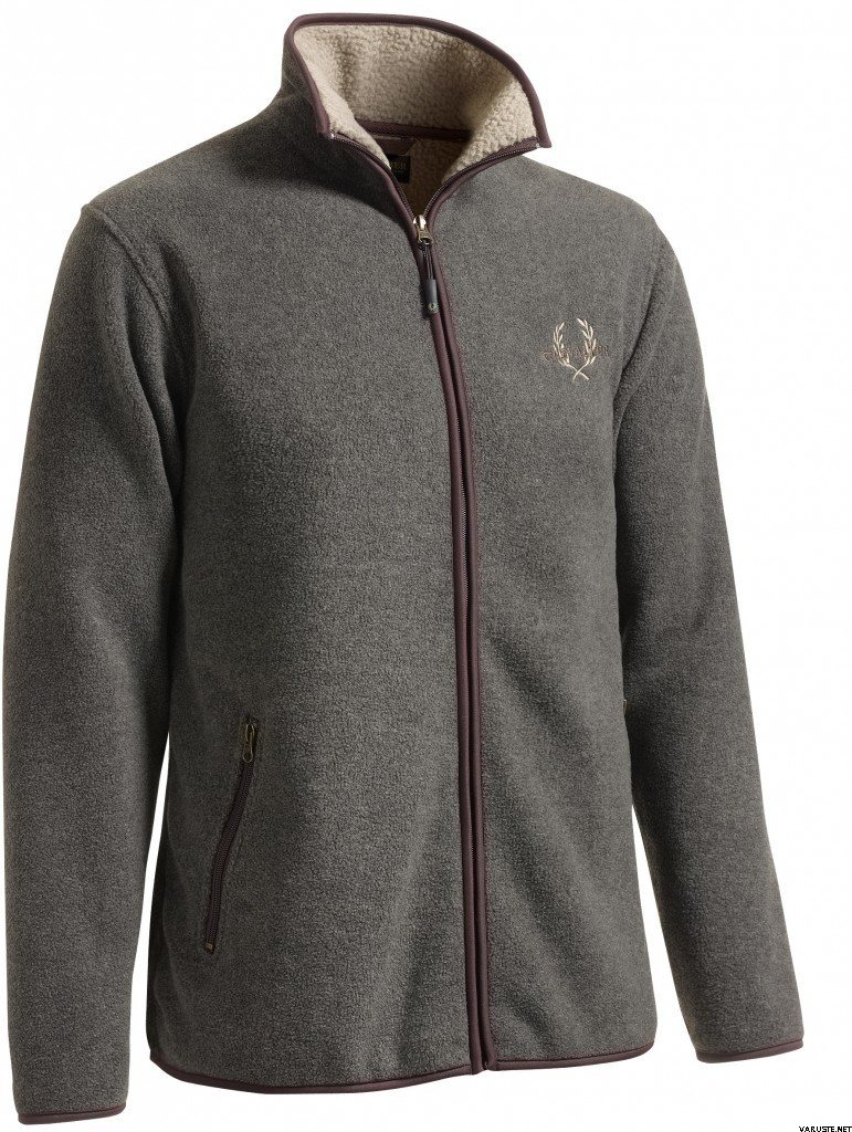 Chevalier Mainstone Fleece Cardigan Harmaa