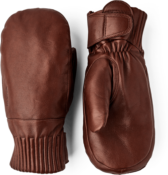 Hestra Idre Wool Mitt Brown