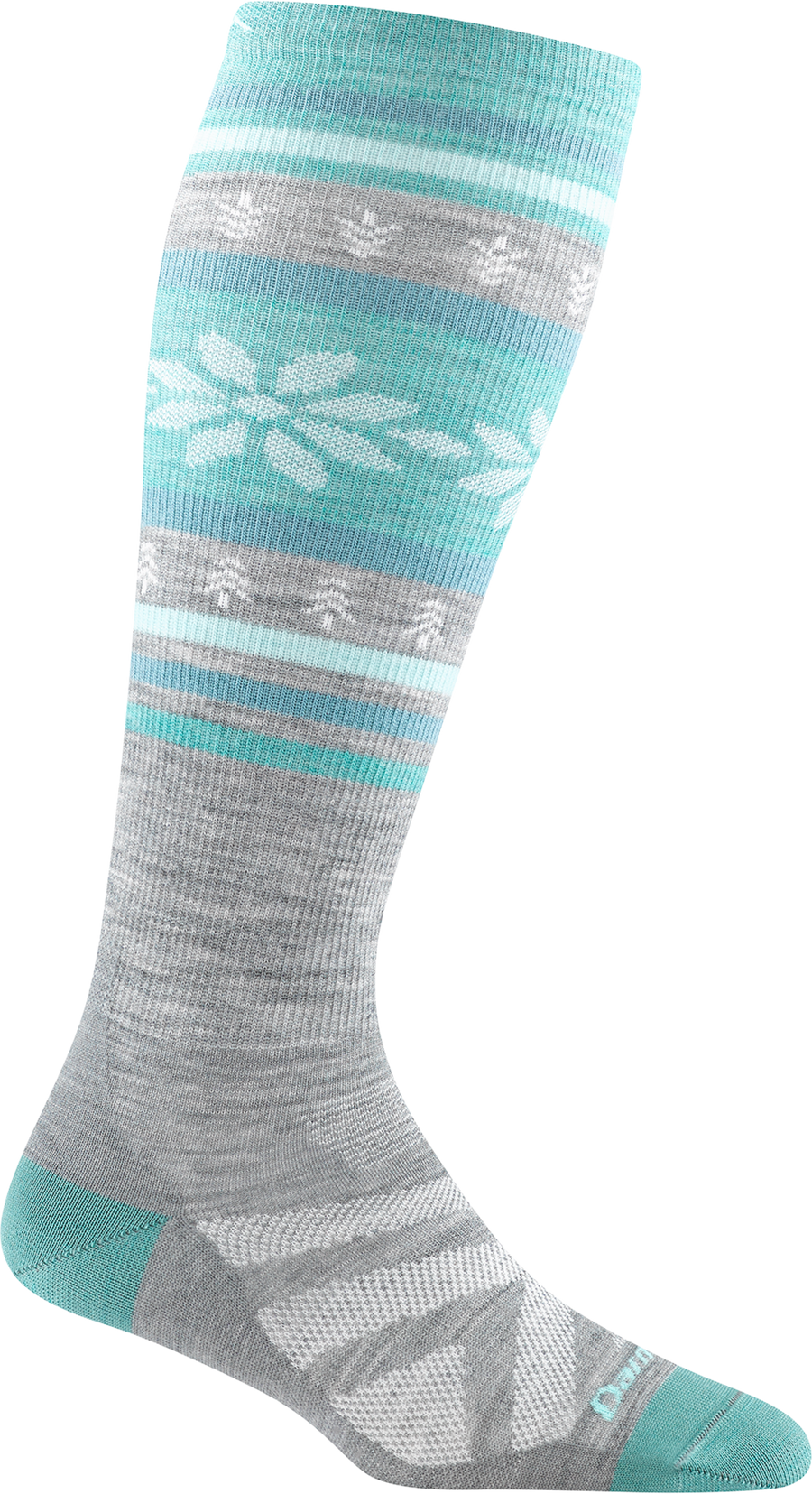 Darn Tough Alpine OTC Lightweight Merino Womens Gray