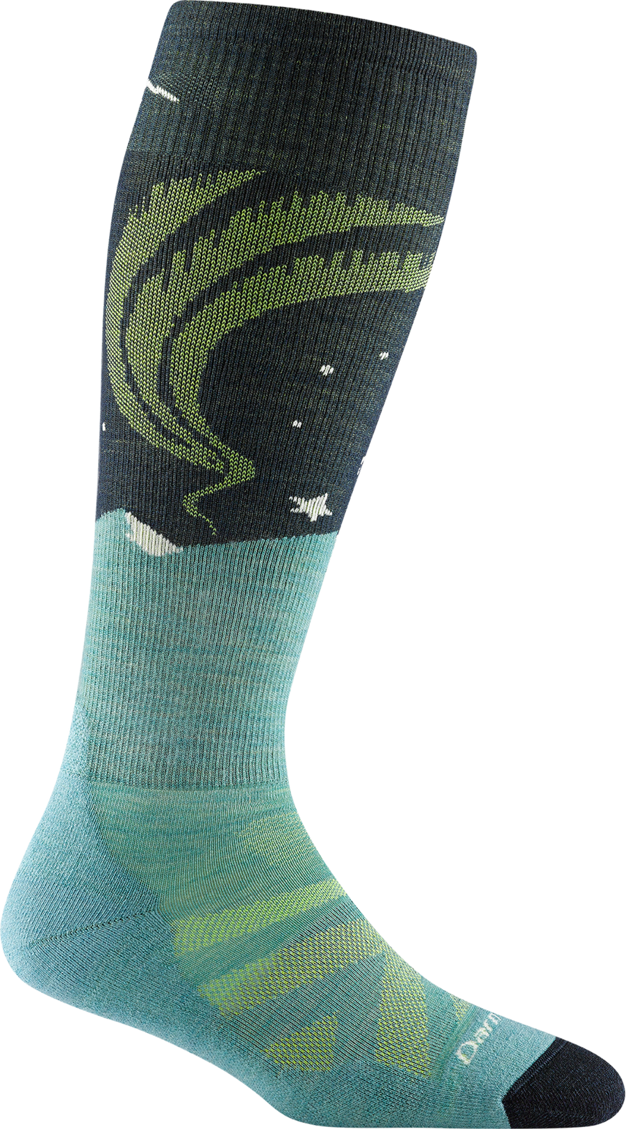 Darn Tough Aurora OTC Lightweight Merino Womens Aqua