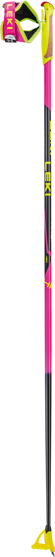LEKI HRC Junior hiihtosauvat Neonpink / Black / Neonyellow