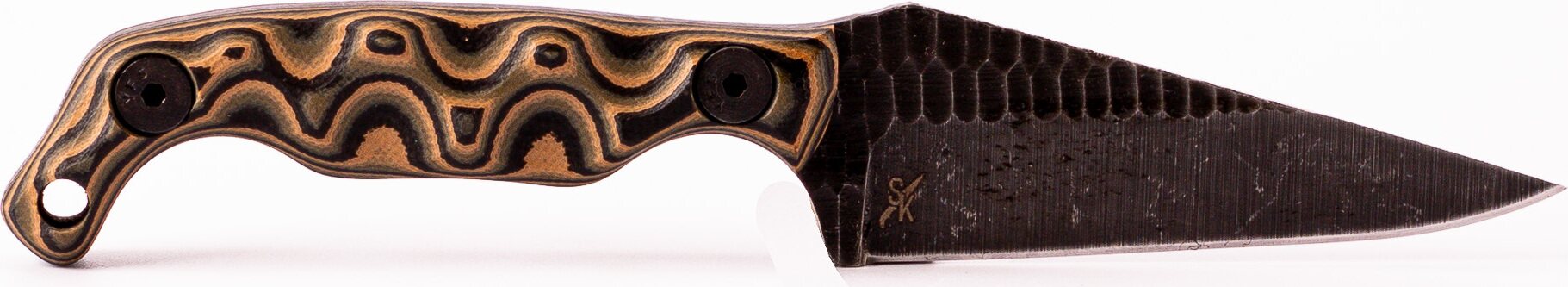 Stroup Knives Mini - G10, Acid Etched Camo