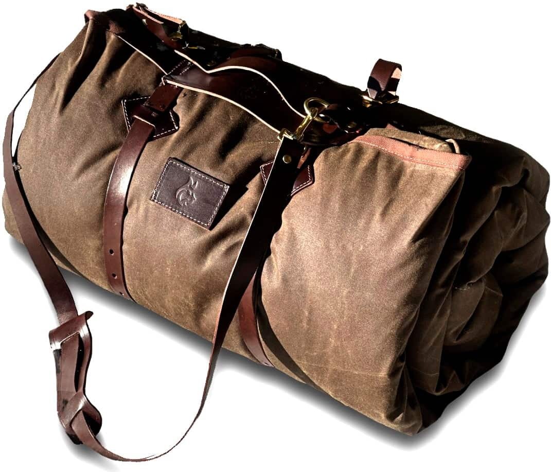 Bushcraft Spain Oilskin Cowboy Bedroll Brown