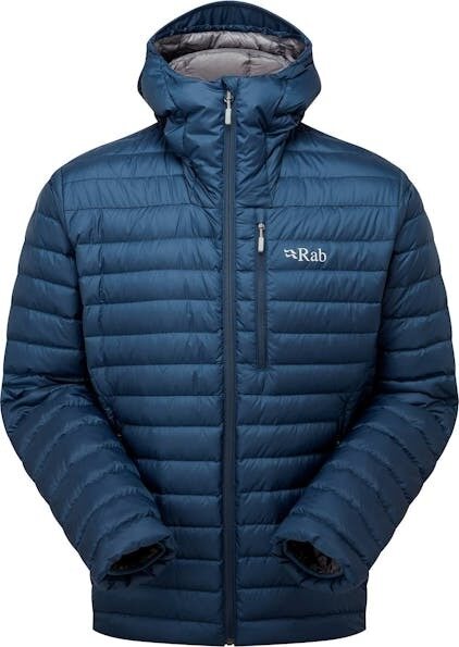 Rab Microlight Alpine Down Jacket Mens Tempest Blue