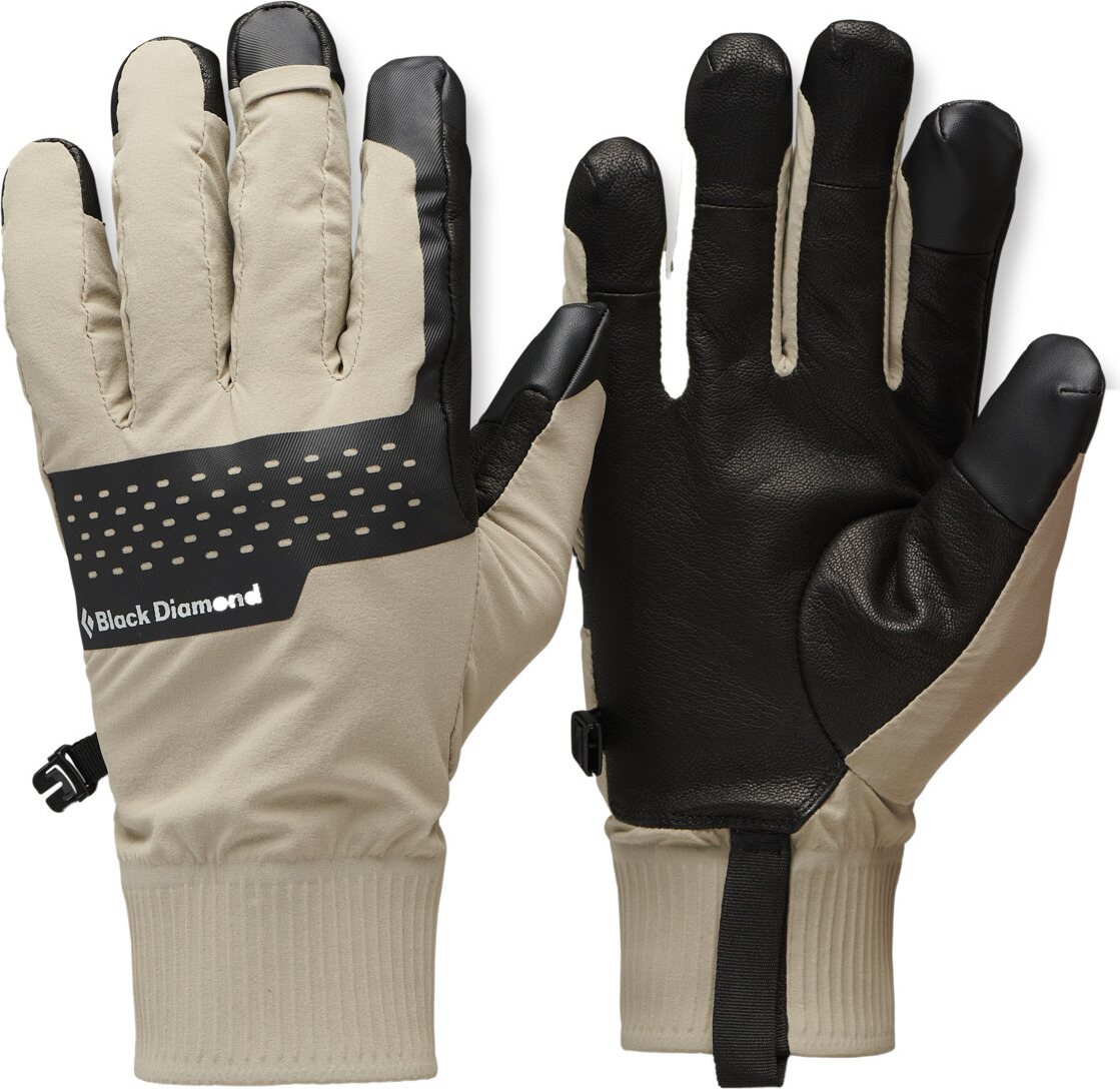 Black Diamond Alpine Softshell Gloves Moonstone