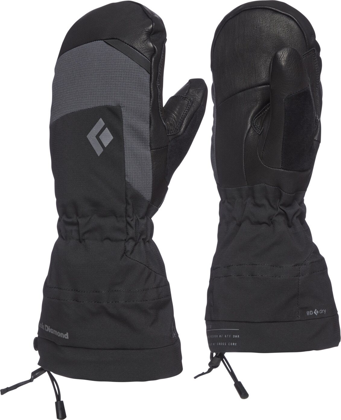 Black Diamond Mercury Mitts Black