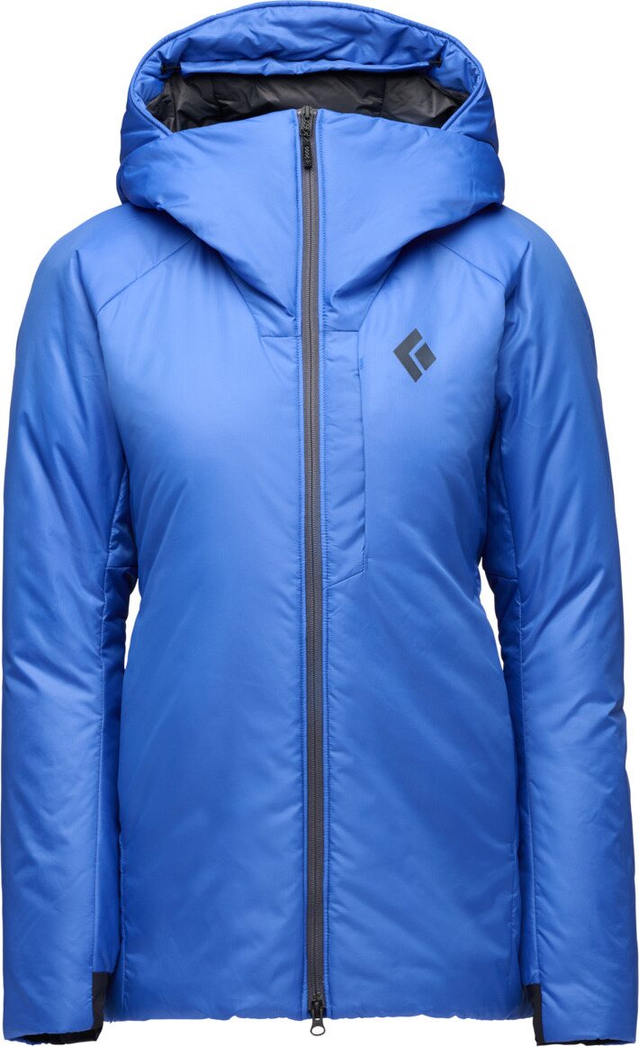 Black Diamond Belay Parka Womens Clean Blue