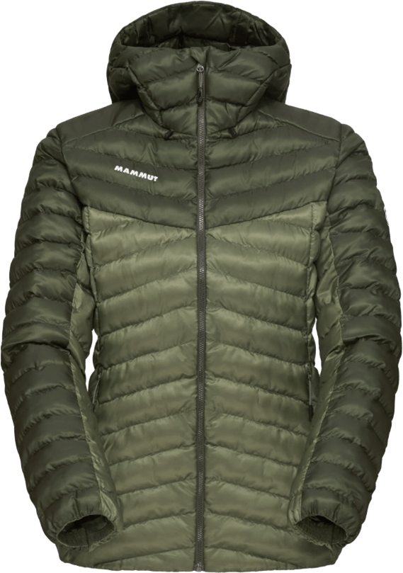 Mammut Albula Insulated Hooded Jacket Womens Marsh - Dark Marsh