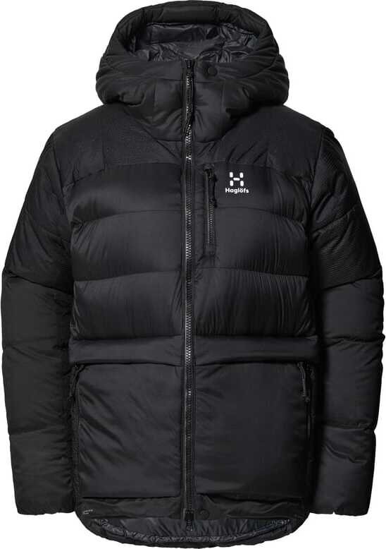 Haglöfs Riksgränsen Down 850 Hood Womens True Black