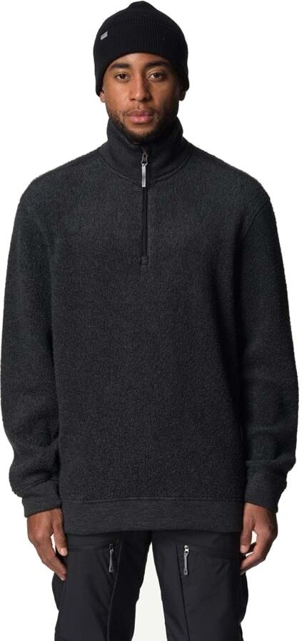 Houdini Alto Half Zip Mens True Black