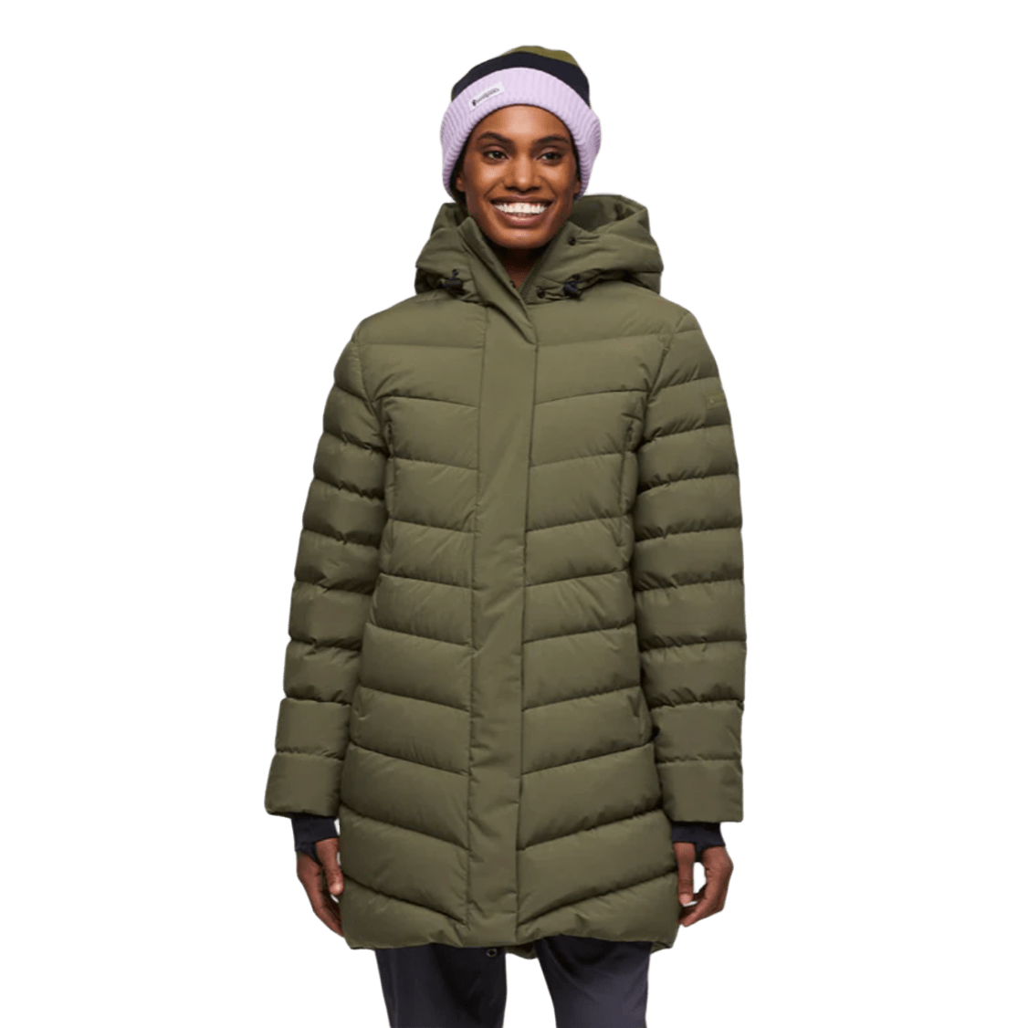 Cotopaxi Alivio Down Parka Womens Fatigue