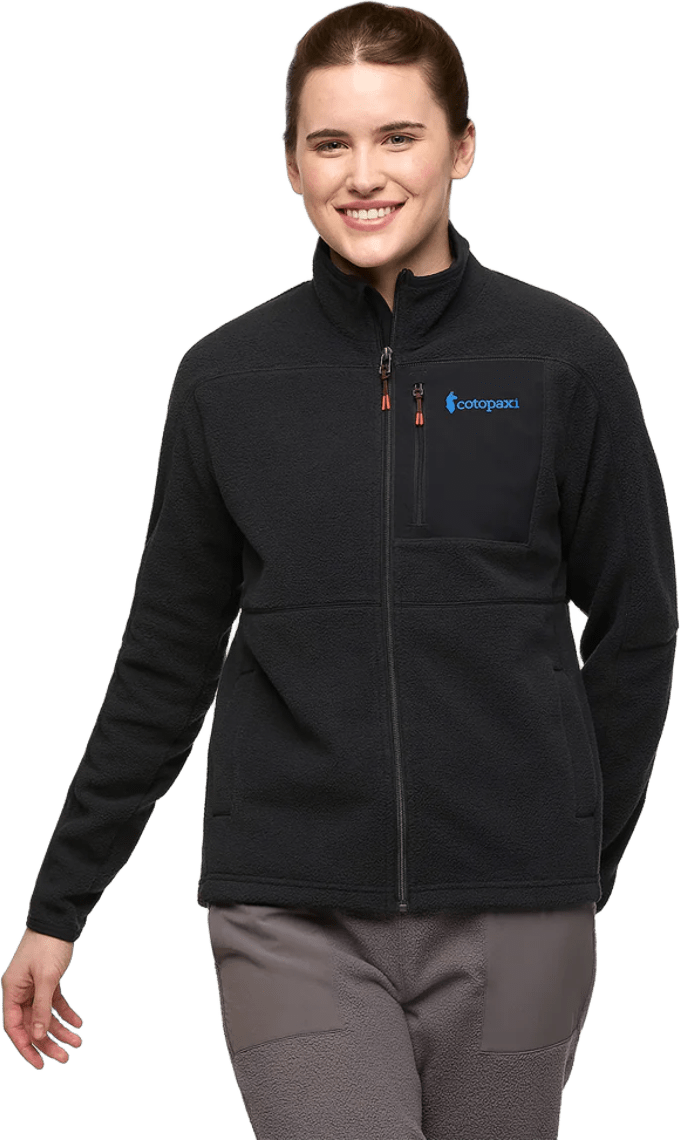 Cotopaxi Abrazo Fleece Full-Zip Jacket Womens Cotopaxi Black